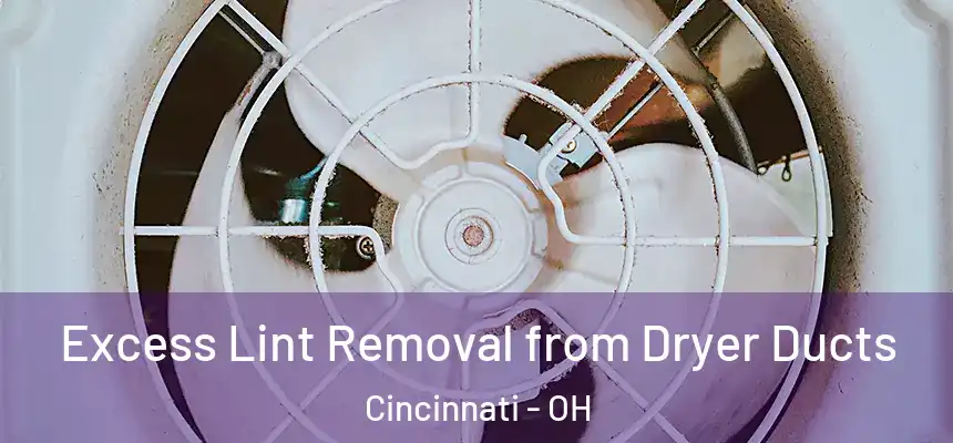 Excess Lint Removal from Dryer Ducts Cincinnati - OH